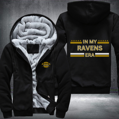In My Football Era Game Day Ravens Fleece Hoodies Jacket