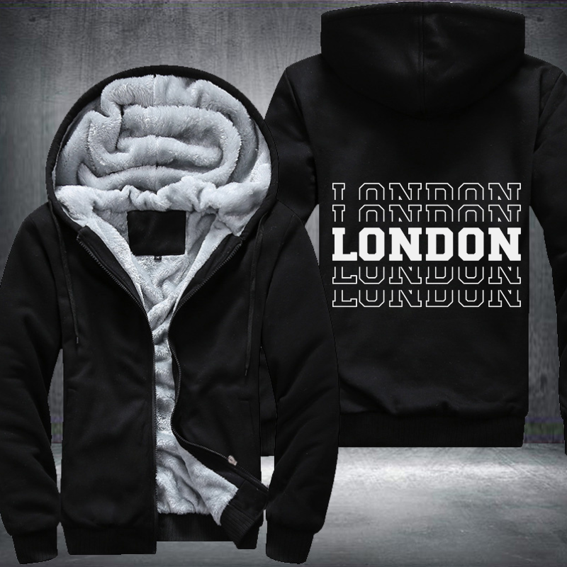 London Fleece Hoodies Jacket
