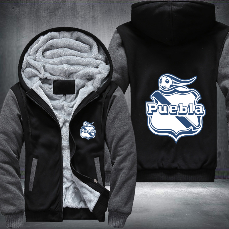 Club Puebla Football Fleece Hoodies Jacket