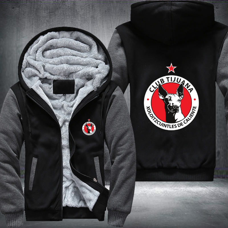 Club Tijuana Football Fleece Hoodies Jacket