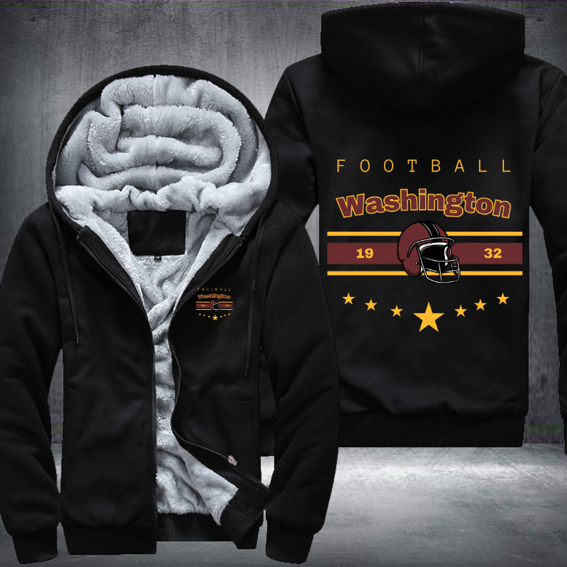 Vintage Football Washington 1932 Fleece Hoodies Jacket