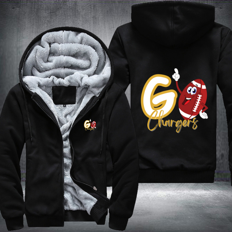 Go Chargers Fleece Hoodies Jacket