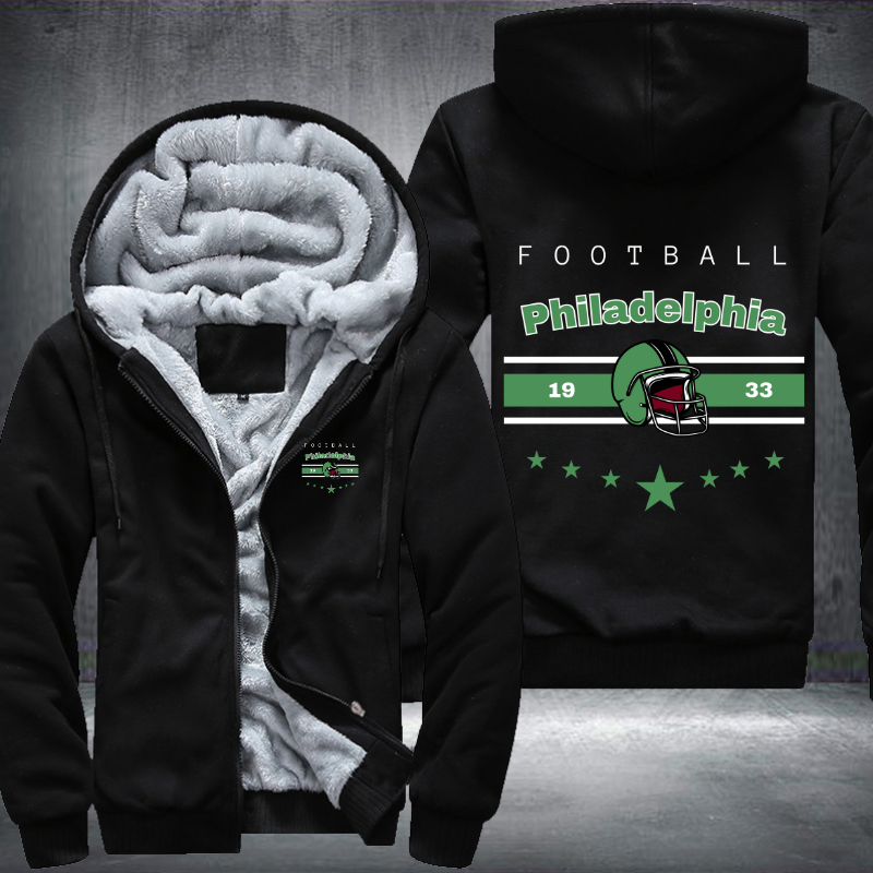 Vintage Football Philadelphia 1933 Fleece Hoodies Jacket