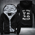 All Lives Matter Fleece Hoodies Jacket