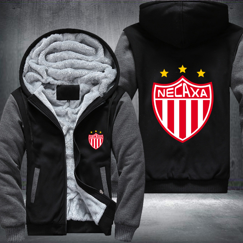 Club Necaxa Football Fleece Hoodies Jacket