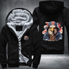 Animal Hiphop Graphic Eagle Fleece Hoodies Jacket