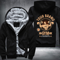 Tour Brand GYM Extreme Strength Fleece Hoodies Jacket