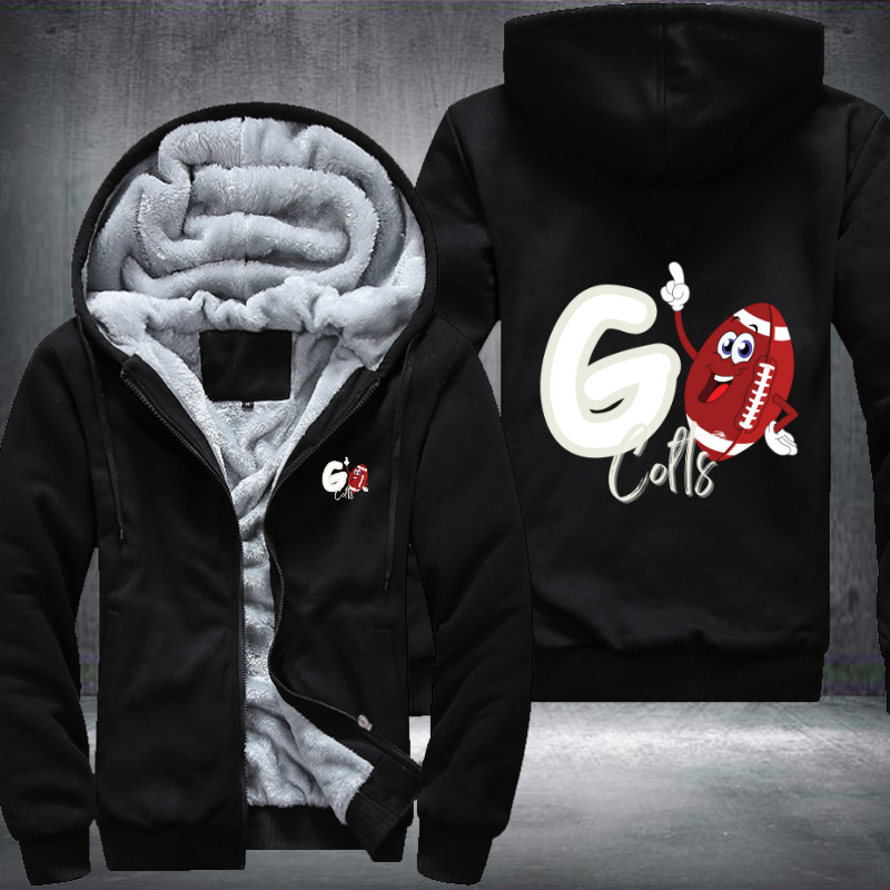 Go Colts Fleece Hoodies Jacket