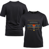 Basketball Indiana 1967 Cotton Black Short Sleeve T-Shirt