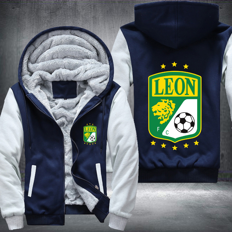 Club León Football Fleece Hoodies Jacket