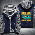 Hot rod genuine parts vintage Fleece Hoodies Jacket