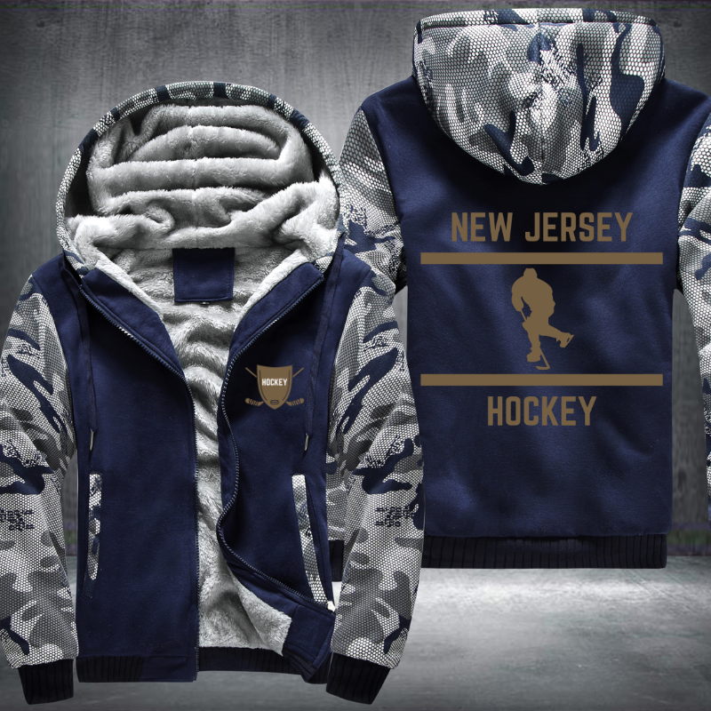 Hockey Lover City New Jersey Fleece Hoodies Jacket