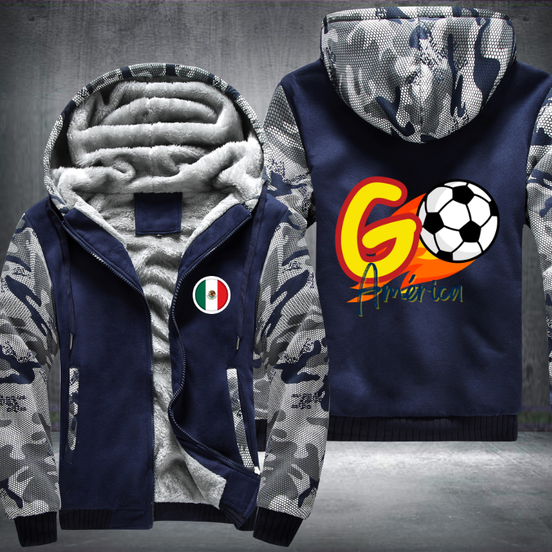 Soccer Go América Fleece Hoodies Jacket