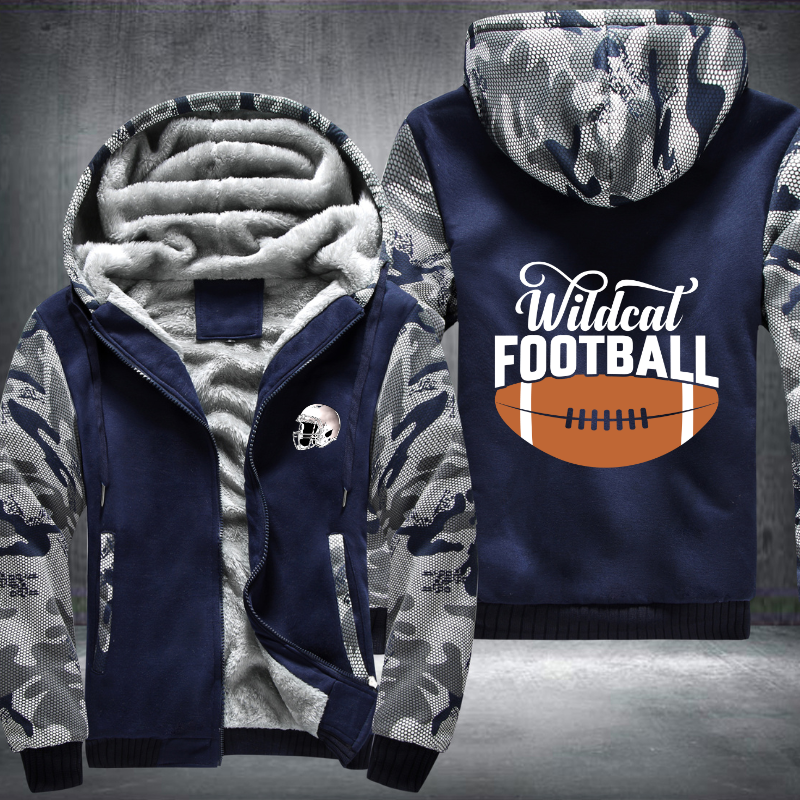 Wildcat football Fleece Hoodies Jacket