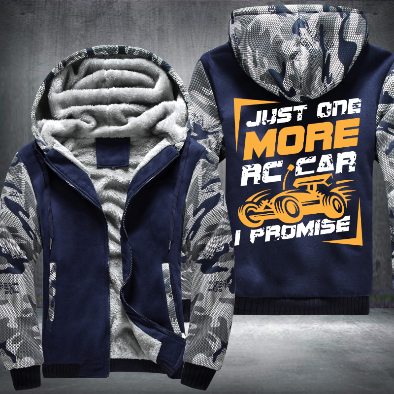 Just one more RC Car Fleece Hoodies Jacket