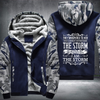They Whispered To Her You Cannot Withstand The Storm Fleece Hoodies Jacket