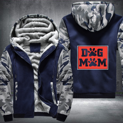 DOG MOM Fleece Hoodies Jacket