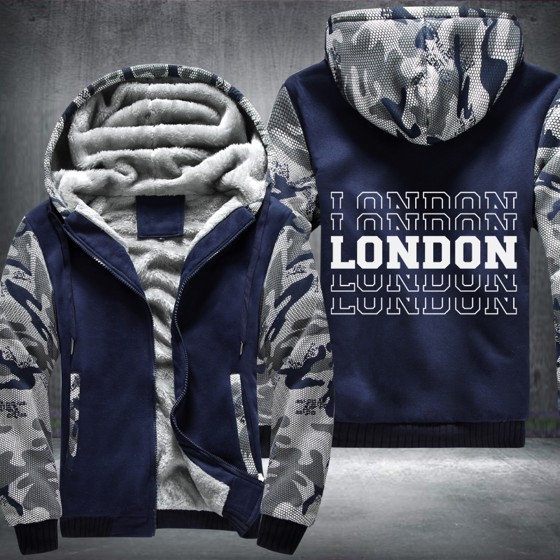 London Fleece Hoodies Jacket