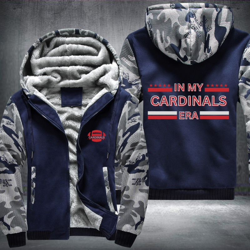 In My Football Era Game Day Cardinals Fleece Hoodies Jacket