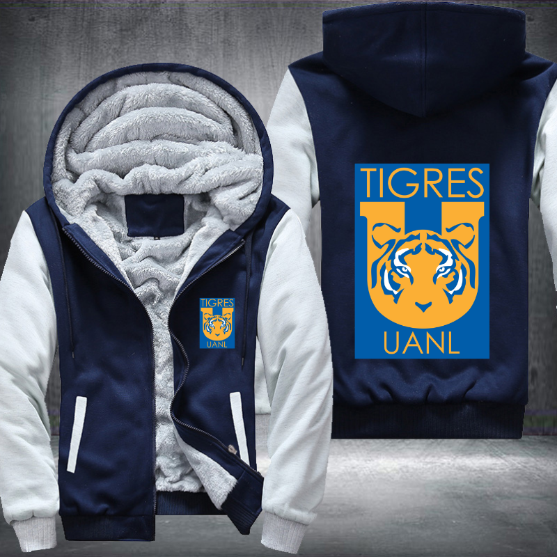 Tigres UANL Football Fleece Hoodies Jacket