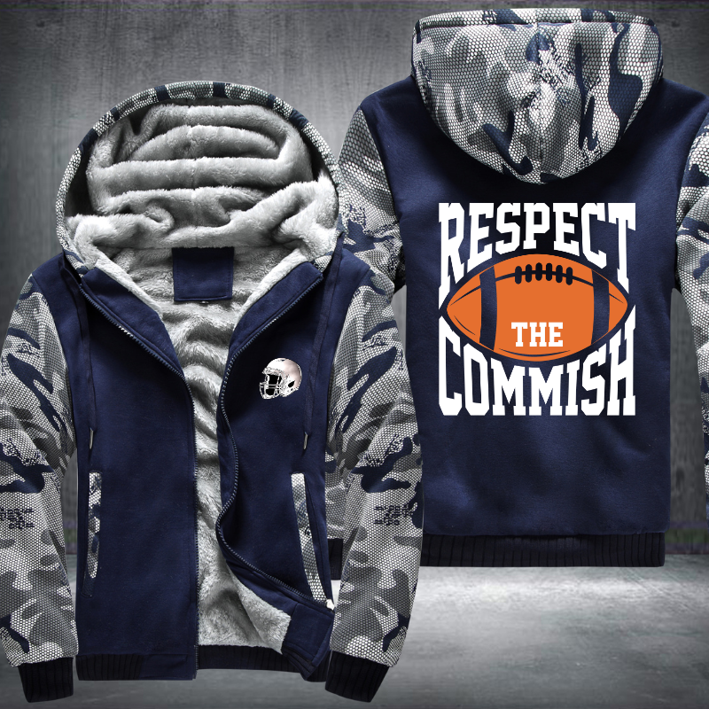 Respect The Commish Fleece Hoodies Jacket