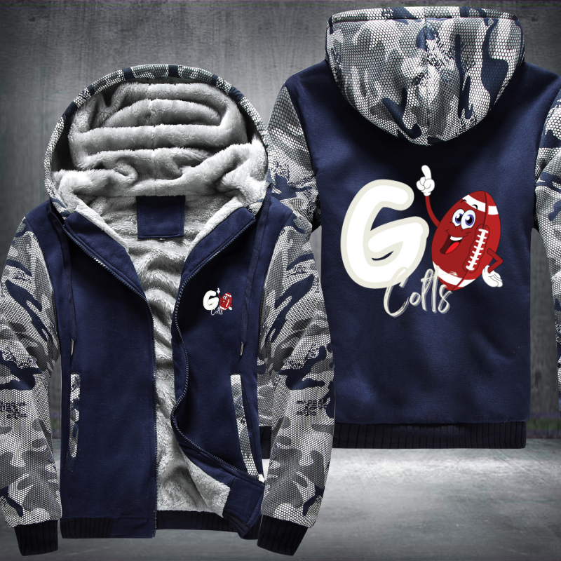 Go Colts Fleece Hoodies Jacket