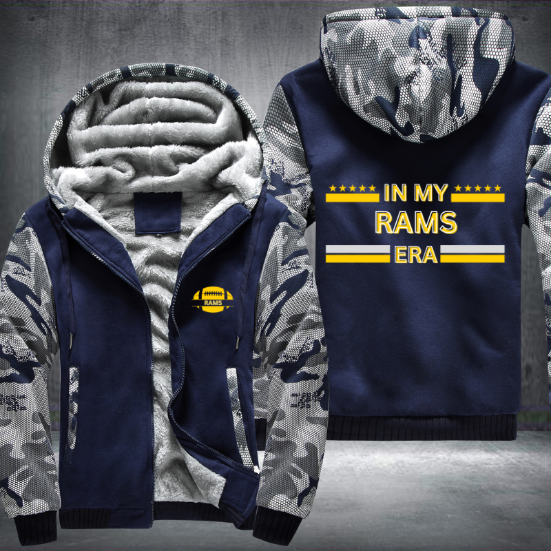 In My Football Era Game Day Rams Fleece Hoodies Jacket