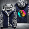 Lovable Dog Fleece Hoodies Jacket