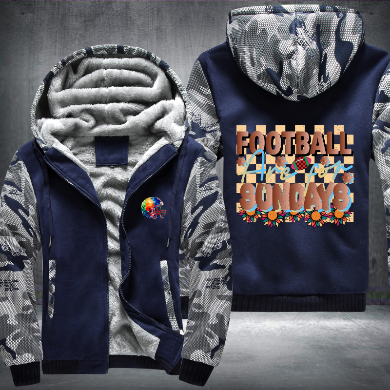 Football Sundays Fleece Hoodies Jacket