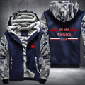 In My Football Era Game Day 49ers Fleece Hoodies Jacket