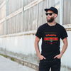 Basketball Atlanta 1946 Cotton Black Short Sleeve T-Shirt