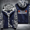 Radiate Positivity Fleece Hoodies Jacket