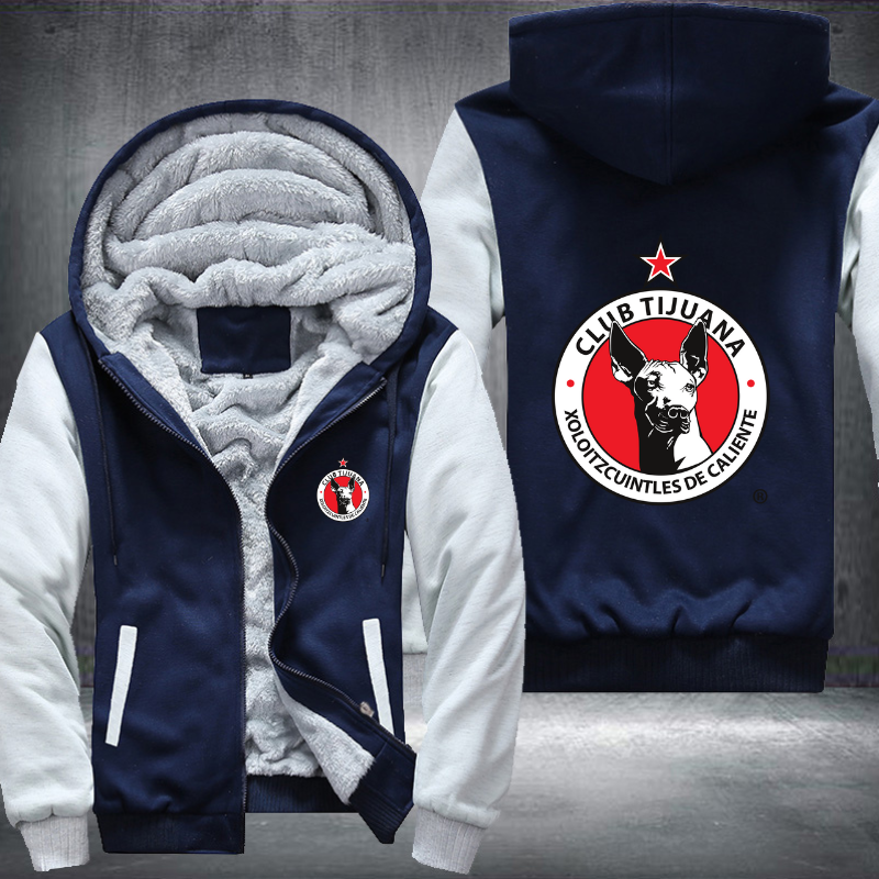 Club Tijuana Football Fleece Hoodies Jacket