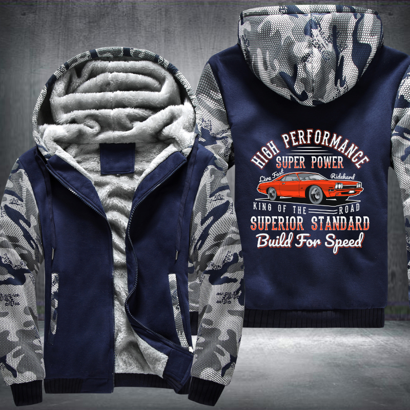 High performance ridehard car Fleece Hoodies Jacket