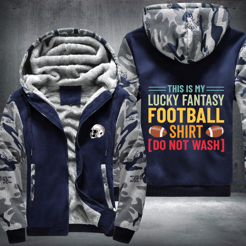 This Is My Lucky Fantasy Football Shirt Fleece Hoodies Jacket