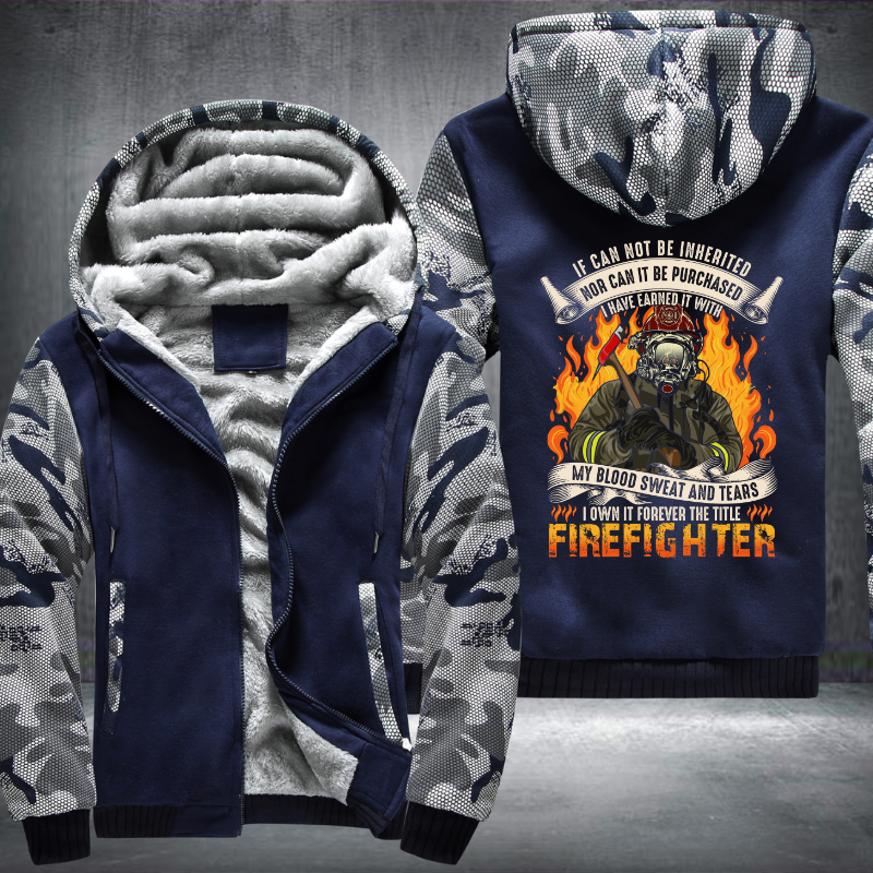 If can not be Inherited nor can it be purchased I have earned it with Fleece Hoodies Jacket