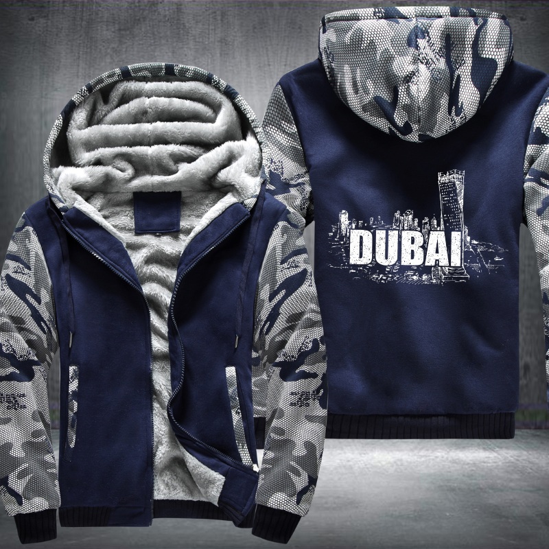 Dubai Fleece Hoodies Jacket