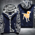 Peace Love Dogs Fleece Hoodies Jacket