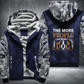 the more people i meet the more i love my Dog Fleece Hoodies Jacket