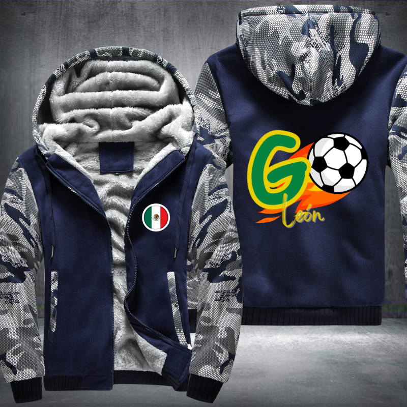 Soccer Go León Fleece Hoodies Jacket
