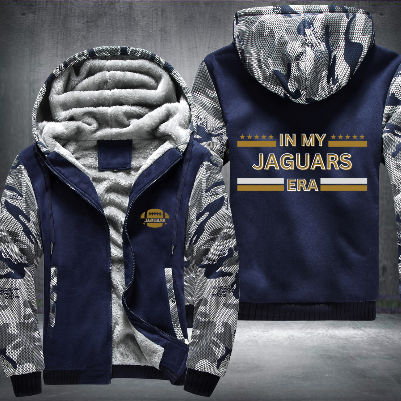 In My Football Era Game Day Jaguars Fleece Hoodies Jacket