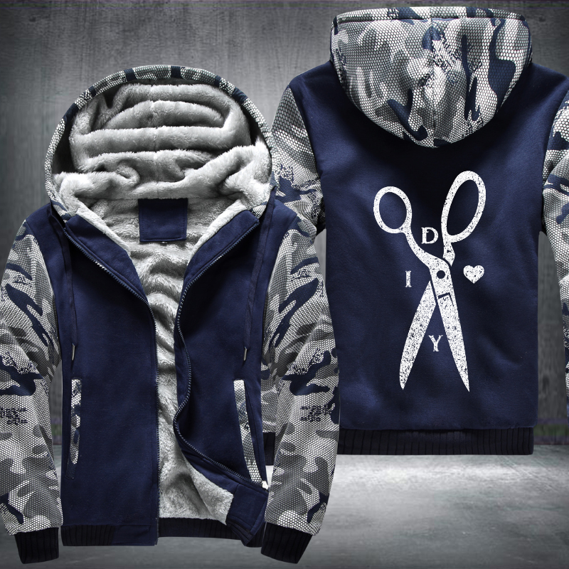 DIY Fleece Hoodies Jacket