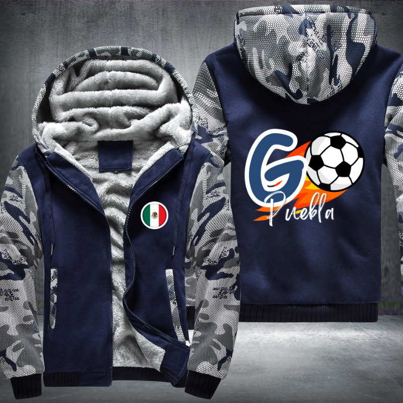 Soccer Go Puebla Fleece Hoodies Jacket