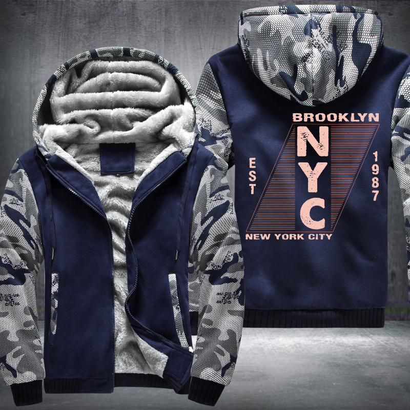 Brooklyn NYC Fleece Hoodies Jacket