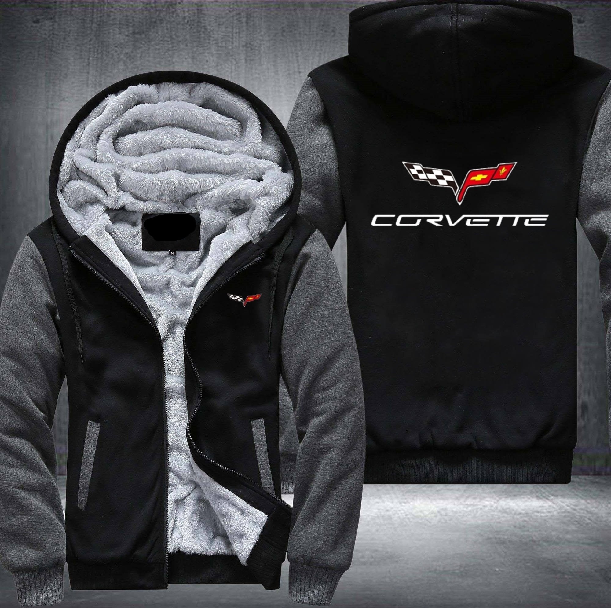 CORVETTE Fleece Hoodies Jacket