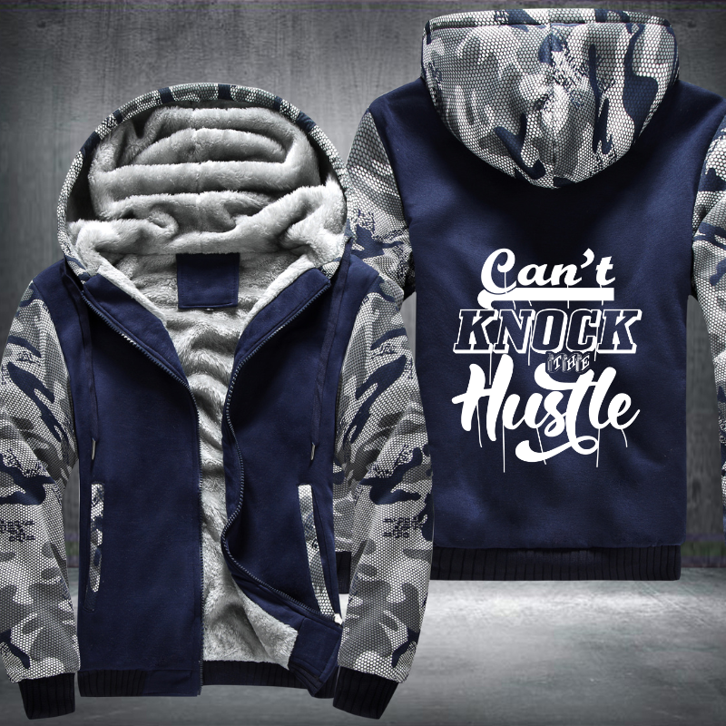 Can't Knock The Hustle Fleece Hoodies Jacket