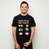 Sushi Japanese Gym Gift Cotton Black Short Sleeve T-Shirt