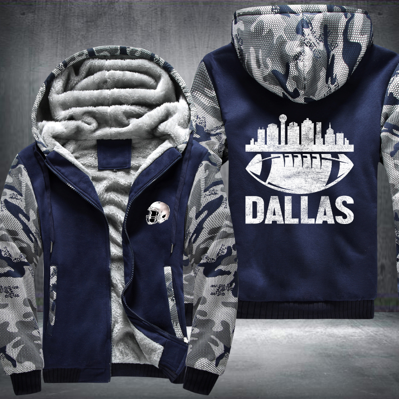 Dallas Football Fleece Hoodies Jacket