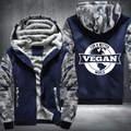 For A Better Vegan World Fleece Hoodies Jacket