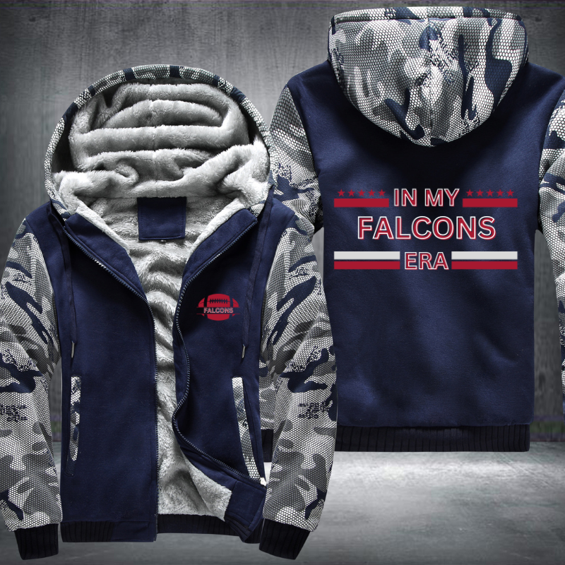 In My Football Era Game Day Falcons Fleece Hoodies Jacket